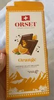 Mängden socker i Orange chocolat au lait