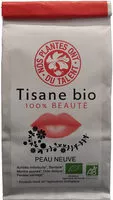 Mängden socker i Tisane bio PEAU NEUVE