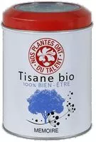 Mängden socker i Tisane bio MÉMOIRE