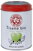 Mängden socker i Tisane bio - Maux de gorge