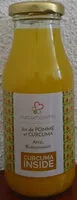 Mängden socker i Jus de pomme et curcuma
