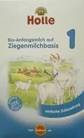 Mängden socker i Bio-Anfangsmilch auf Ziegenmilchbasis