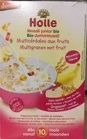 Mängden socker i MUESLI JUNIOR BIO / Multicéréales aux fruits