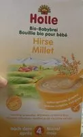 Mängden socker i Holle Babybrei Hirse Bio