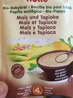 Mängden socker i Mais et tapioca