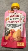 Mängden socker i Pear Pony