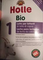 Mängden socker i Holle latte per lattanti di capra 1