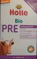 Mängden socker i Holle Bio Pre Anfangsmilch