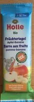 Mängden socker i Früchteriegel Apfel-Banane