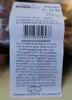 Mängden socker i Sushi kasuga