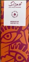 Mängden socker i Madagascar pure milk 42%