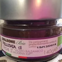 Mängden socker i Vellutata di Fichi
