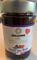 Mängden socker i Fruits des bois