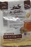 Mängden socker i Bündner Nusstörtli