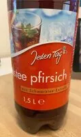 Mängden socker i Eistee Pfirsich