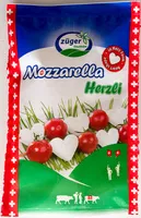 Mängden socker i Mozzarella Herzli