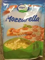 Mängden socker i Mozzarella