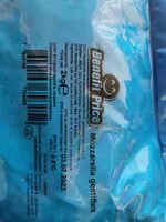 Mängden socker i Mozzarella gestiftelt