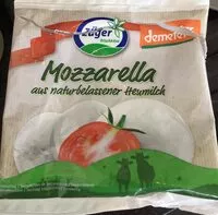 Mängden socker i Heumilch Mozzarella