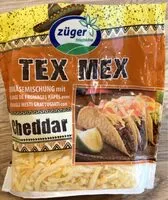 Mängden socker i Cheddar Tex Mex