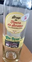 Mängden socker i Sirop de Fleurs de Sureau