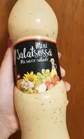 Mängden socker i Mini salatsossä tomate et basilic