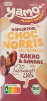 Mängden socker i Yamo Plant Based Haferdrink Choc Norris