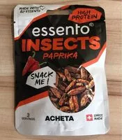 Mängden socker i Essento Insects paprika