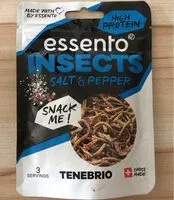 Mängden socker i Essento Insects Salt & Pepper