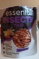 Mängden socker i Essento insects Thai