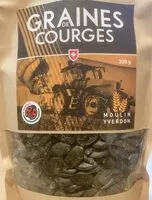 Mängden socker i Graines de courges