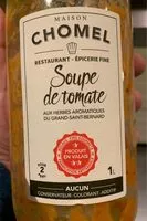 Mängden socker i Soupe de tomate