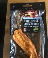 Mängden socker i Lard à griller assaisonné