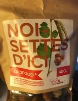 Mängden socker i Noisettes d'ici