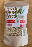 Mängden socker i Orge perlé d’ici