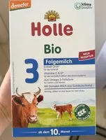 Mängden socker i Bio formula (cow milk)