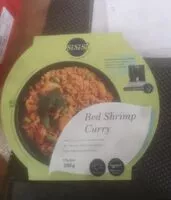 Mängden socker i Red shrimp curry