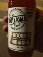 Mängden socker i OUTLAWZ Ice Tea Rooibos Hibiskus