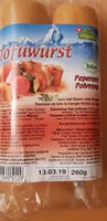Mängden socker i saucisse de tofu