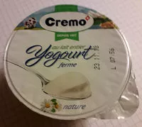 Mängden socker i yogourt au lait entier - ferme - nature