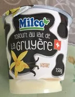 Mängden socker i yogurt au lait de la Gruyère vanille