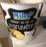 Mängden socker i Yogourt au lait de la gruyère