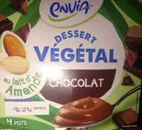 Mängden socker i dessert végétal chocolat