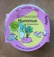 Mängden socker i Schweizer Hummus