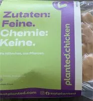 Mängden socker i Planted.chicken natur