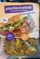 Mängden socker i Planted. Kebab