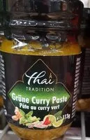 Mängden socker i Pâte au curry vert