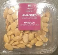 Mängden socker i Amandes grillées et salées
