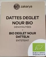 Mängden socker i Dattes Deglet Nour Bio