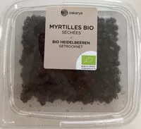 Mängden socker i Myrtilles bio sechées